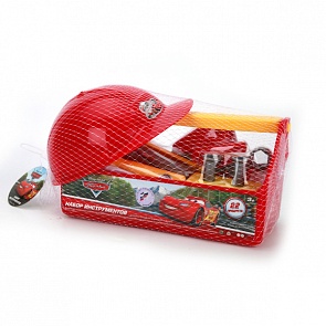 Набор строительных инструментов Тачки, в ящике (Играем Вместе, B619660-R3sim)